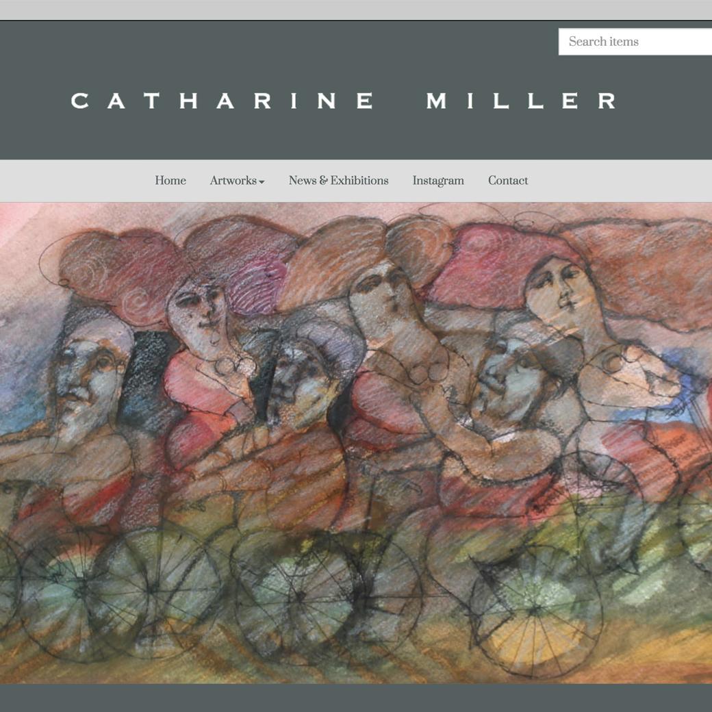 New website for Catharine Miller
