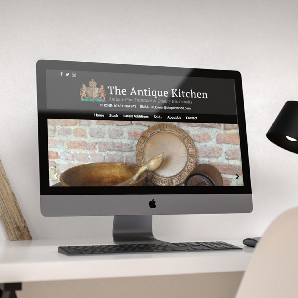 The Antique Kitchen gets a new website