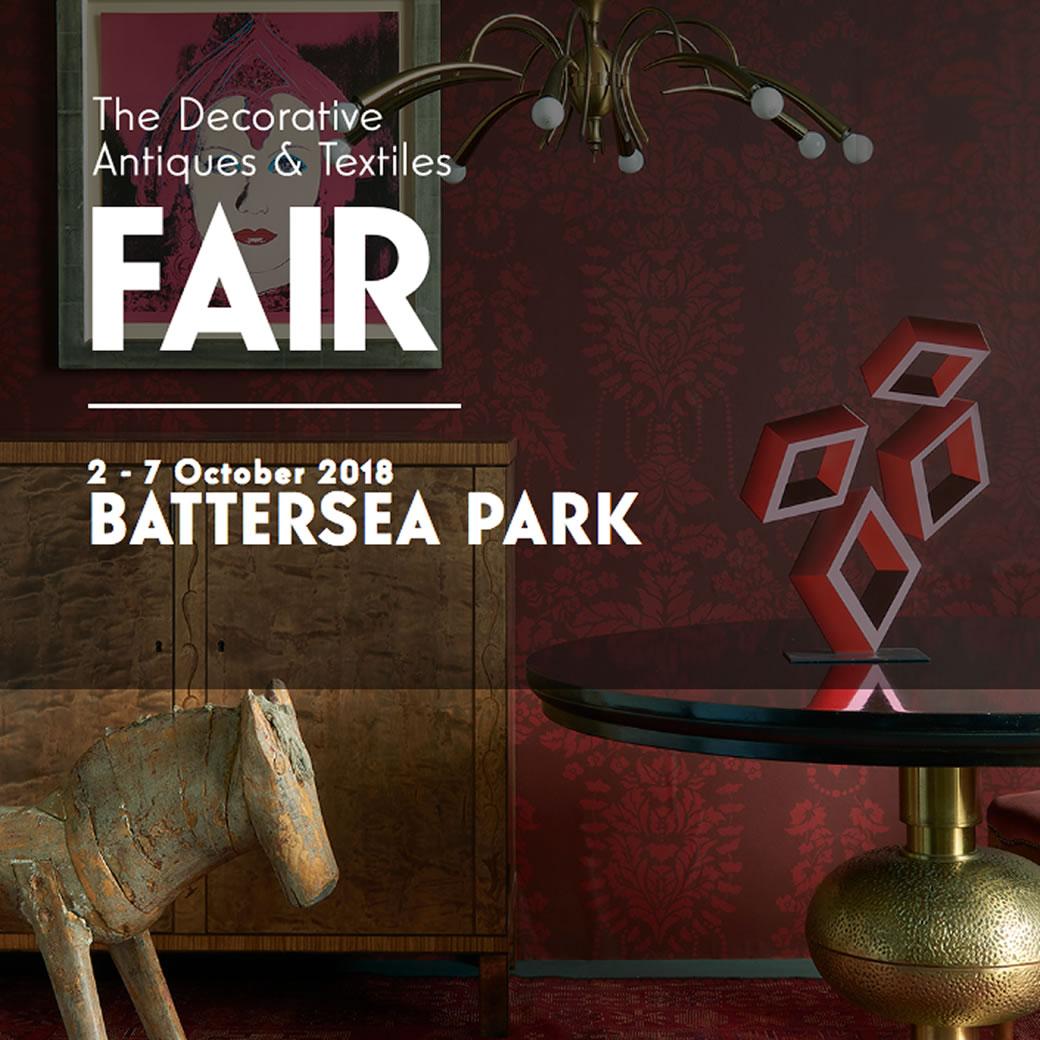 Meet me at Battersea Decorative Fair - 4th & 5th Oct