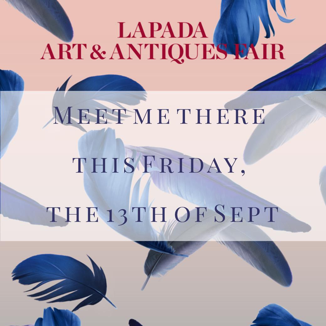 Are you going to the LAPADA fair this week?