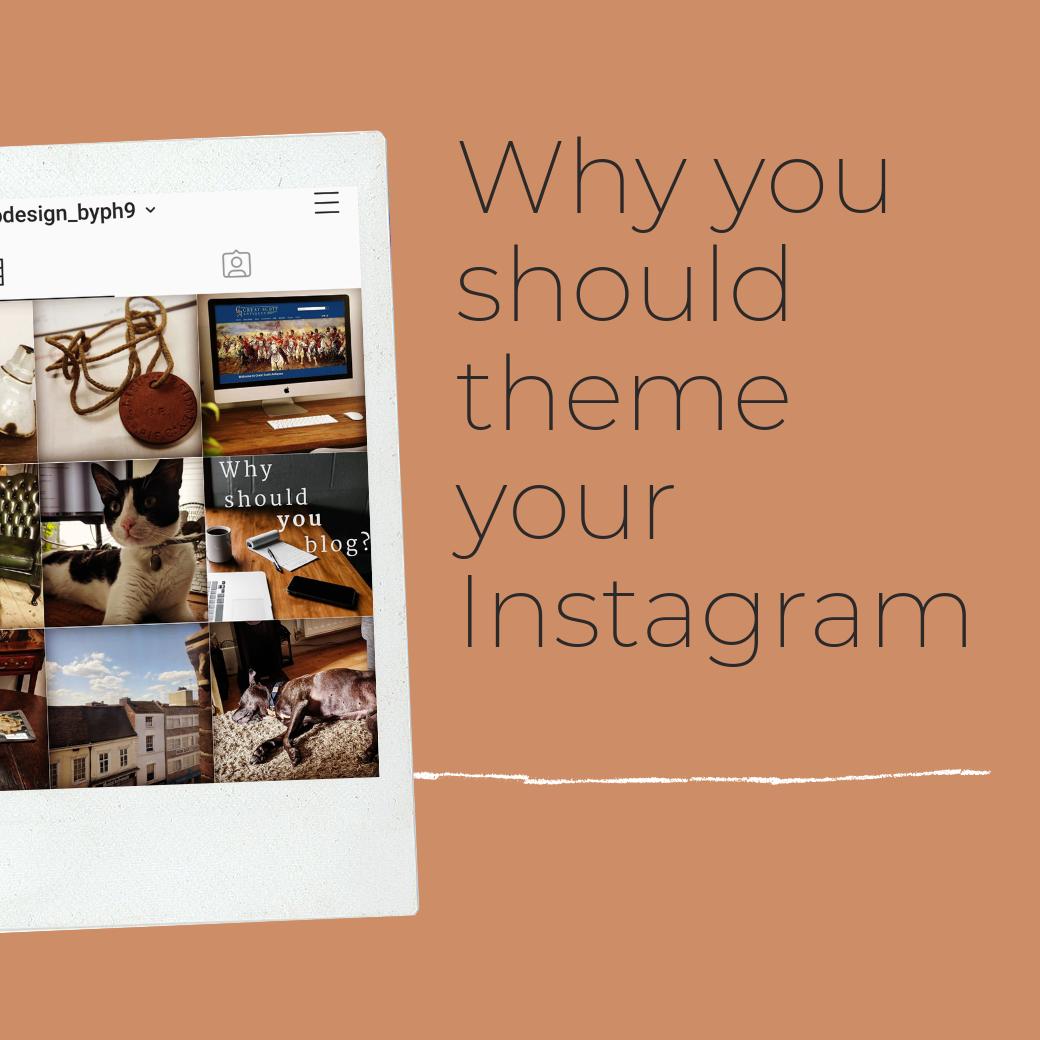 Ever heard of theming your Instagram feed?
