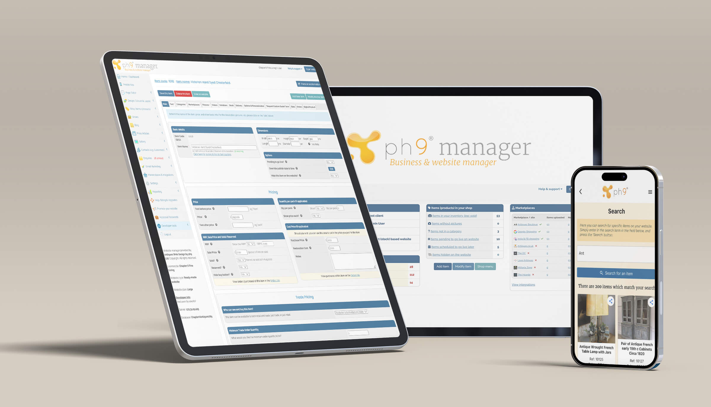 Stock manager