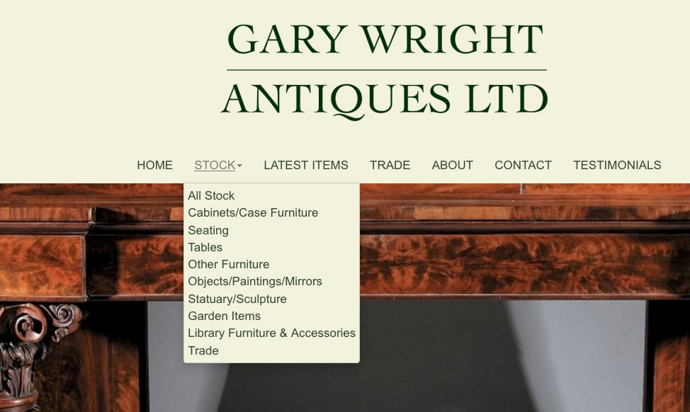 gary wright antiques