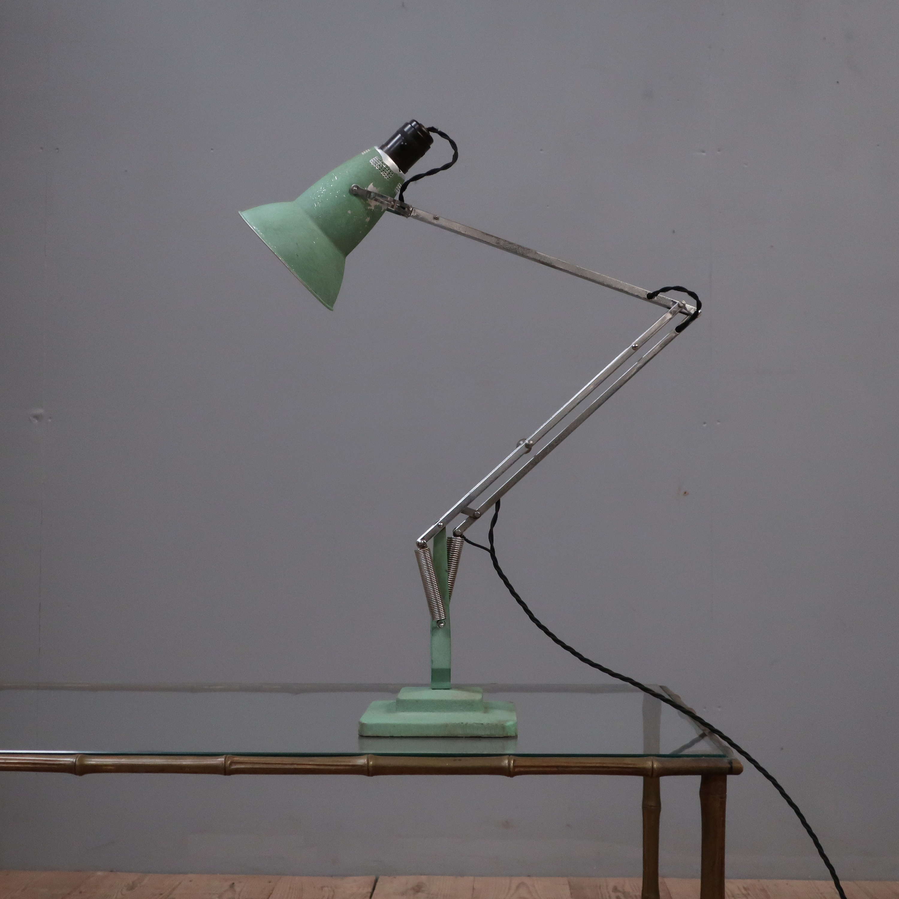 Early Mint Green Anglepoise Lamp