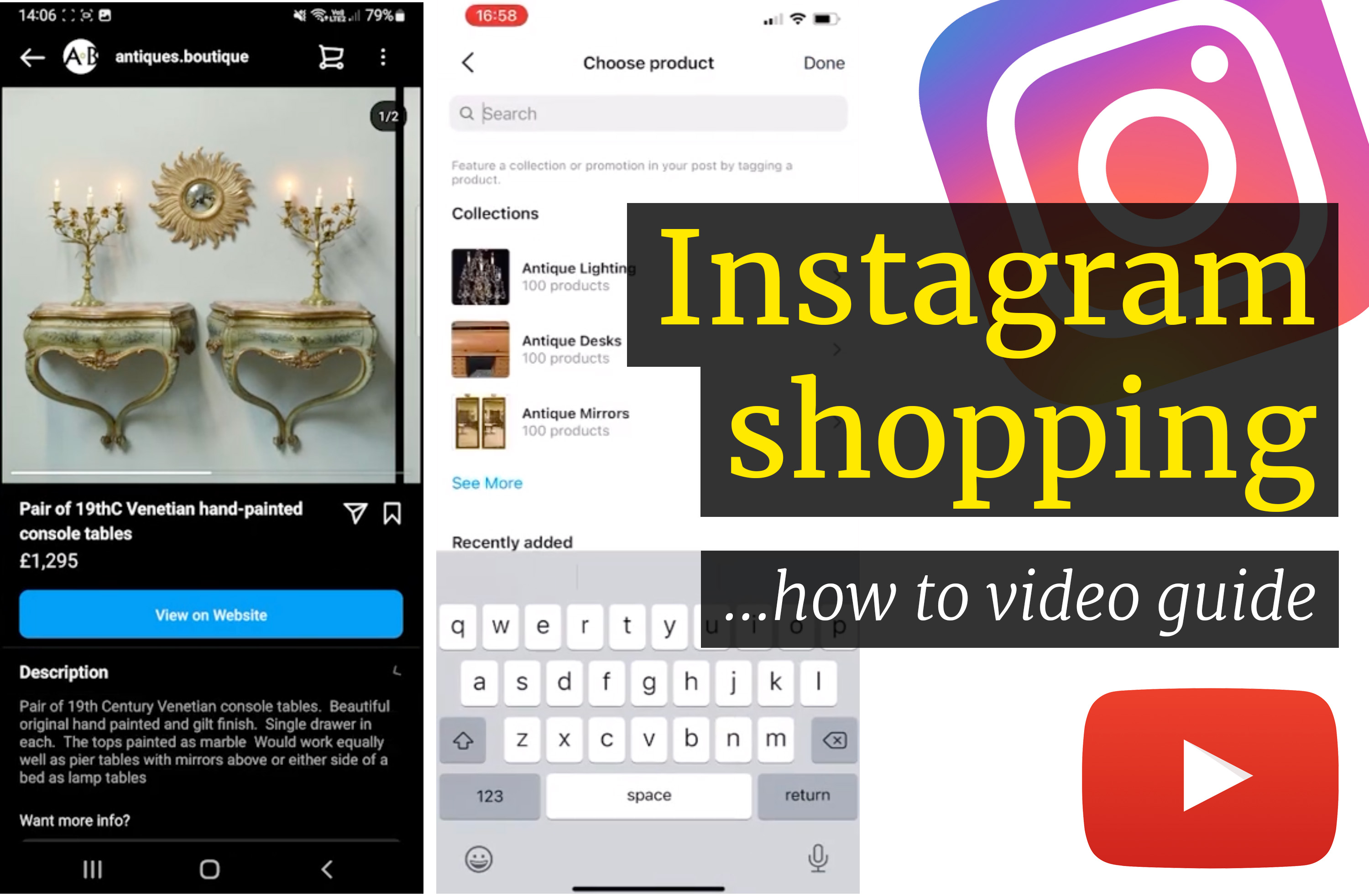 Instagram Shopping... how to video guide