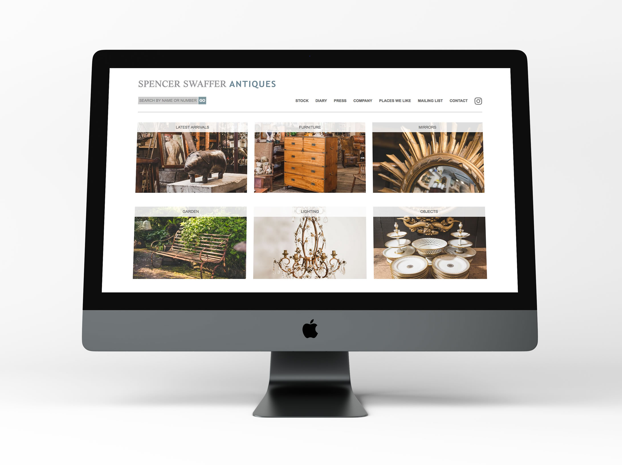 Spencer Swaffer Antiques - New Website