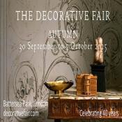 Meet us at The Decorative Fair on Friday 3rd of October