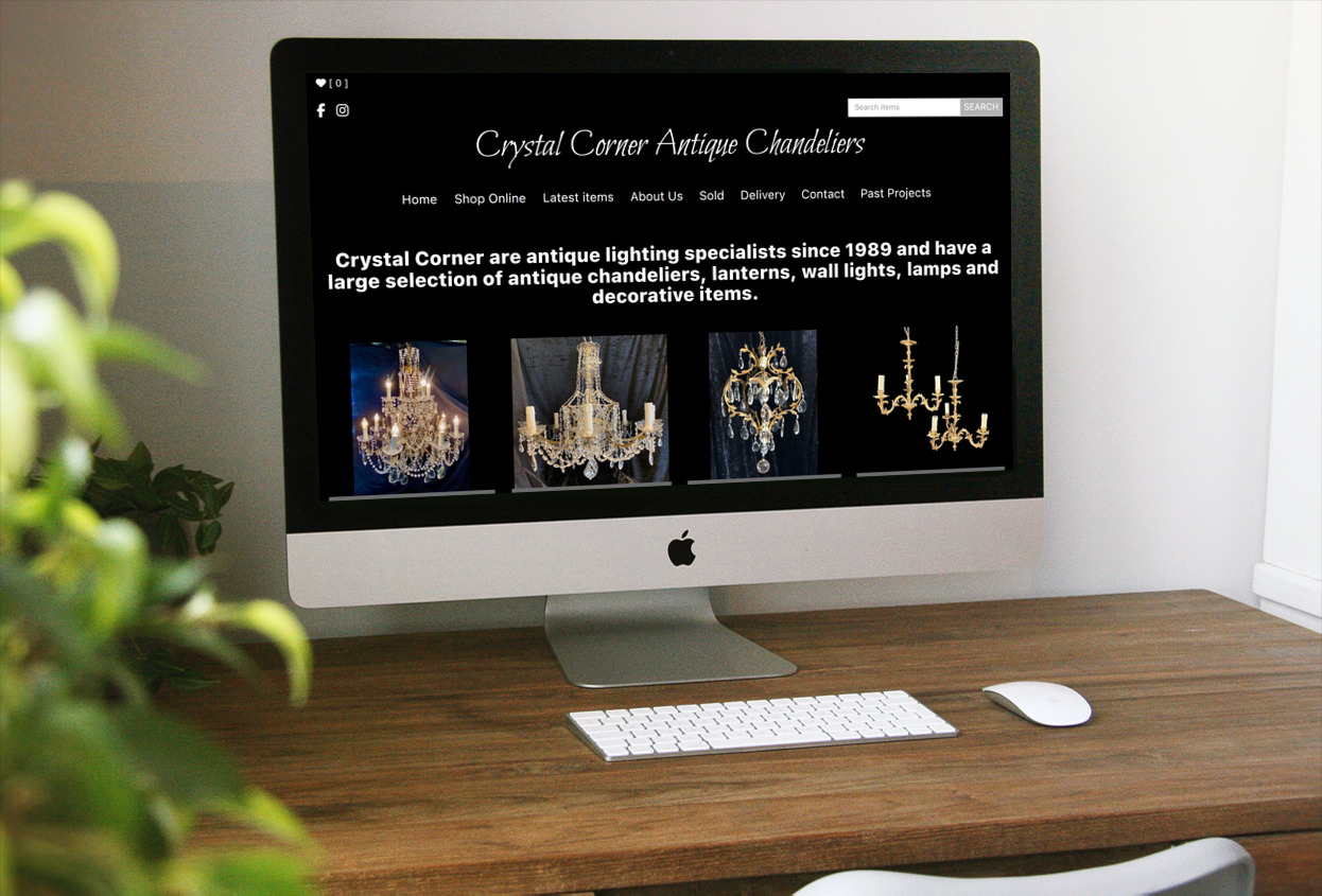 Crystal Corner Antique Chandeliers Antiques Web design